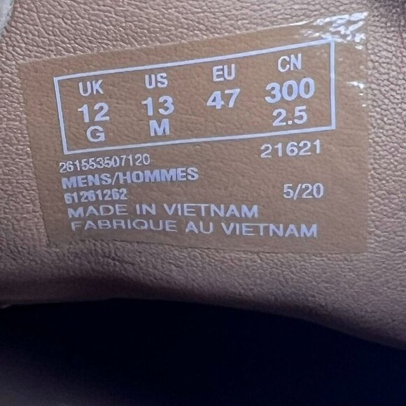 Clarks Mens 61261262 Brown Hommes Faux Leather Derby Size 13 Dress Shoes - Picture 8 of 9